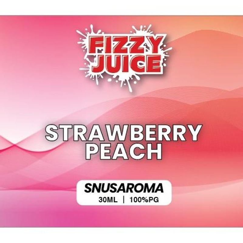 Fizzy - Strawberry Peach, Snusaroma.