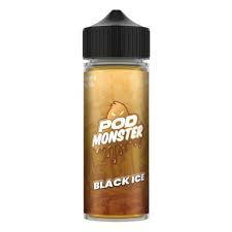 POD Monster - Black Ice Tobacco, Ejuice 100/120ml