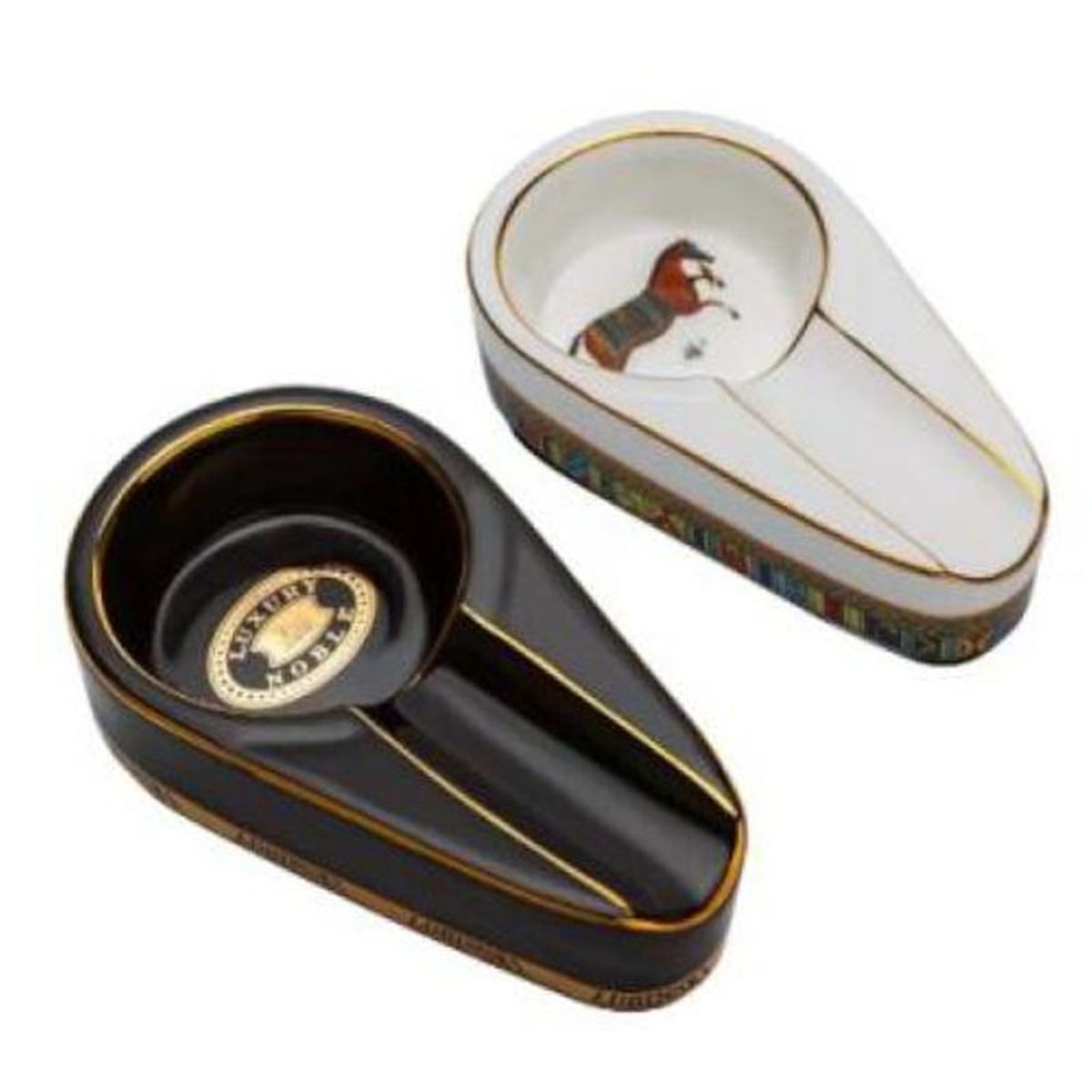 Keramisk askebeger for sigar