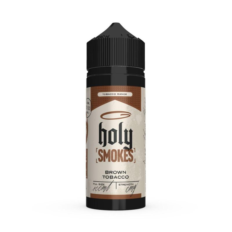 Holy Smokes - Brown Tobacco, Ejuice 100/120ml