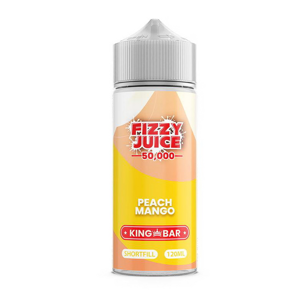 Fizzy King Bar Peach Mango, Ejuice 100/120ml, DAMPER´N