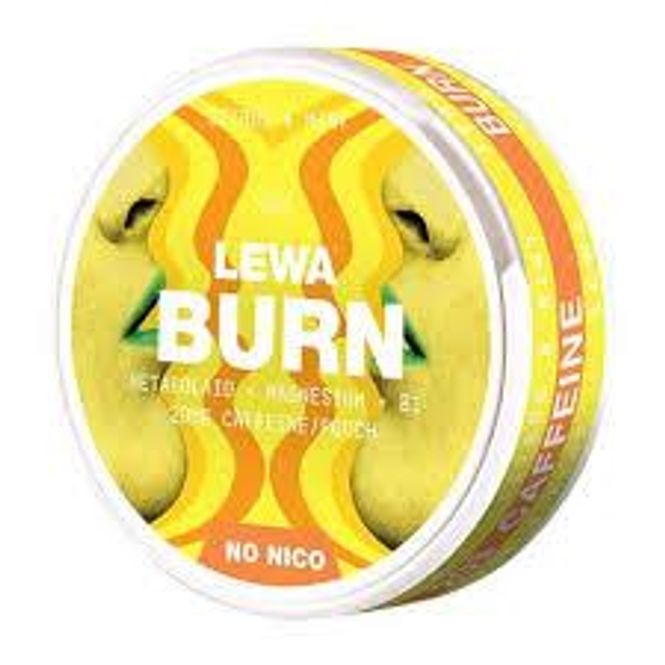 Hovedbilde LEWA Koffein NoNico Burn - Citrus & Mint