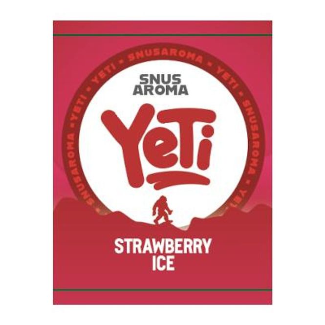Hovedbilde Yeti - Strawberry Ice, Snusaroma