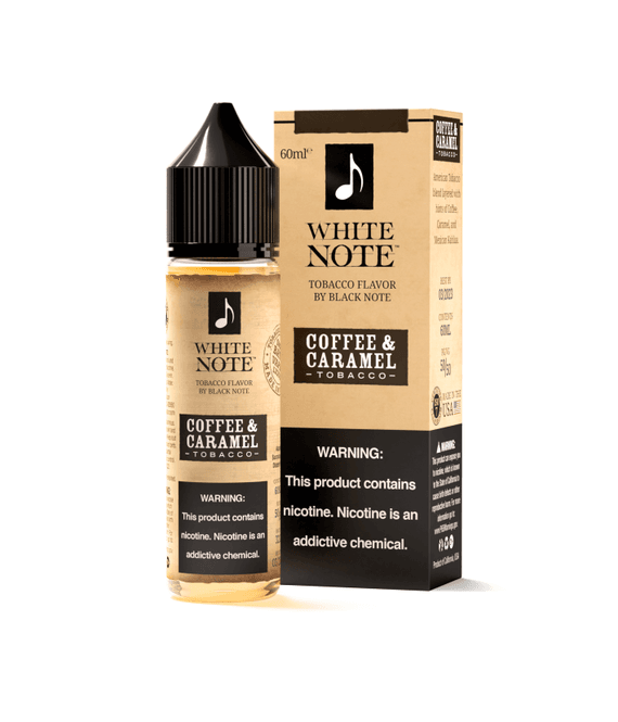 Hovedbilde White Note - Coffee and Caramel Tobacco, Ejuice ...