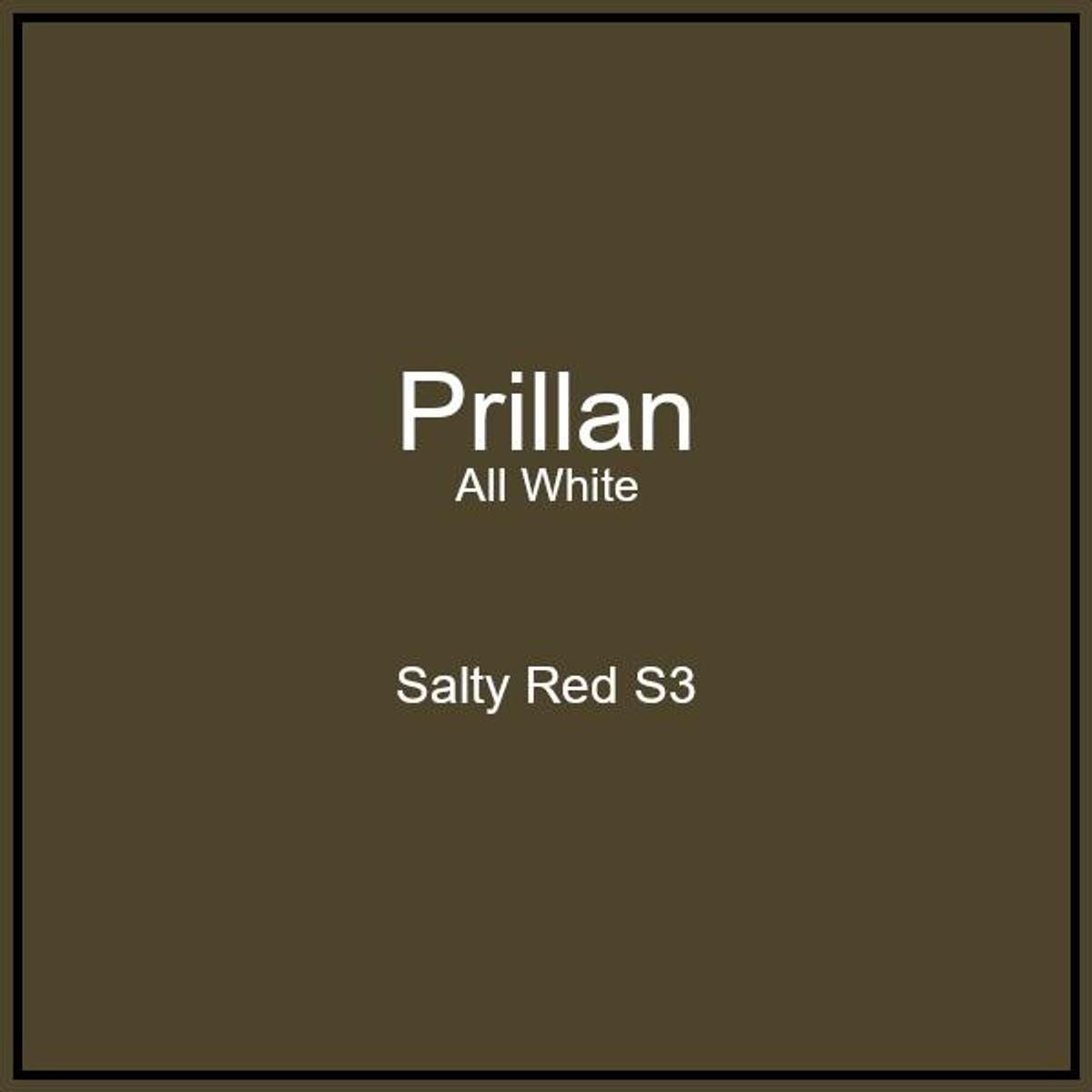 Prillan All White - Salty Red S3, DIY Snus