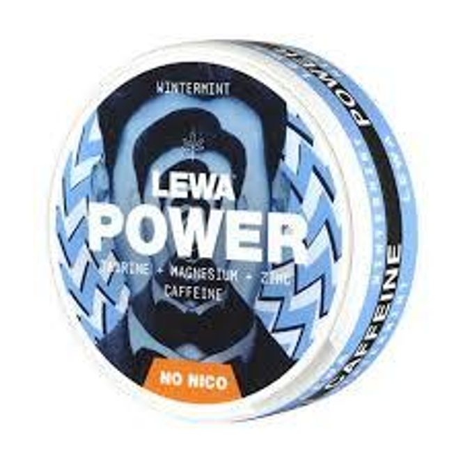Hovedbilde LEWA Koffein NoNico Power - Wintermint